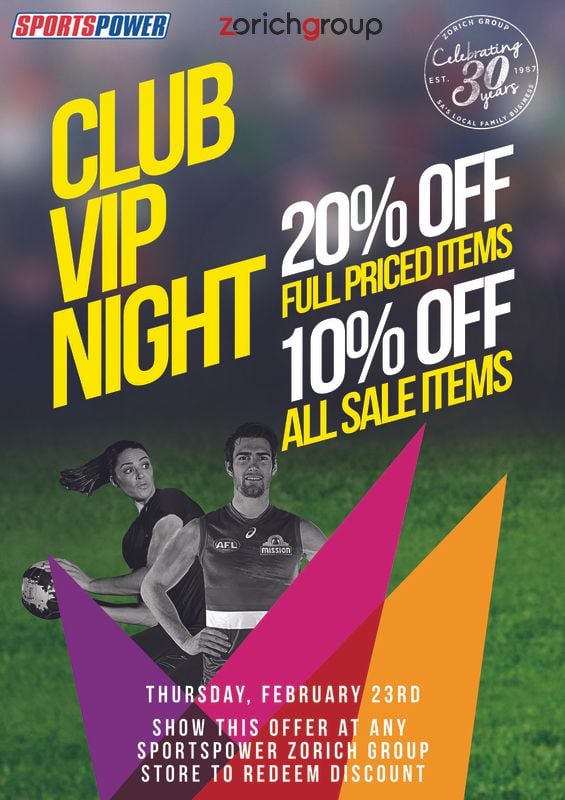 Panthers fans can save big at Sportspower's VIP Day! Panthers fans can save big at Sportspower's VIP Day!